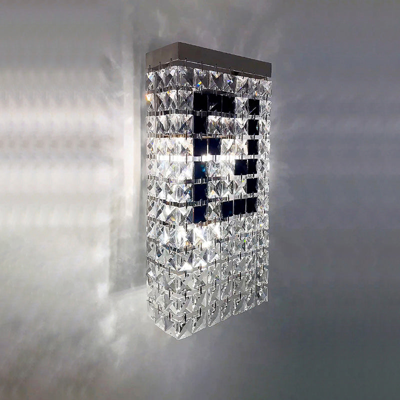 Fendi Modern Crystal Wall Sconce, Wall Light For Bedroom Wall Sconce J-CHANDELIER   