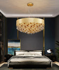 Creative Crystal Chandelier for Modern Living Room Cool light / Dimmable / Dia23.6*H11.8