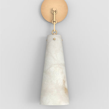 Javad Alabaster Wall Sconce, Designer Wall Lights