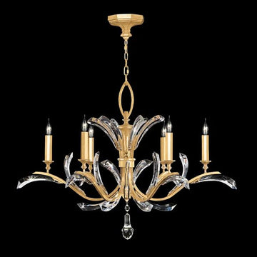 Alice Candle  Round Chandelier 42"