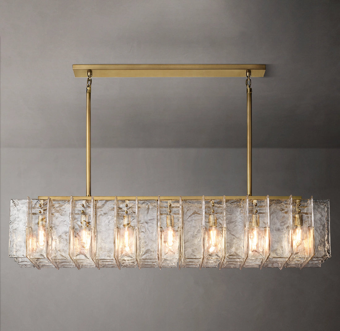 Ethcra Rectangular Chandelier 67″