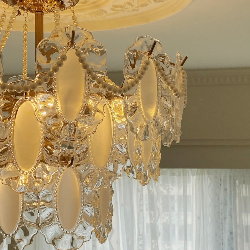 lovely white chandelier elegant ceiling light fixture french style living room bedroom must have unique exquisite