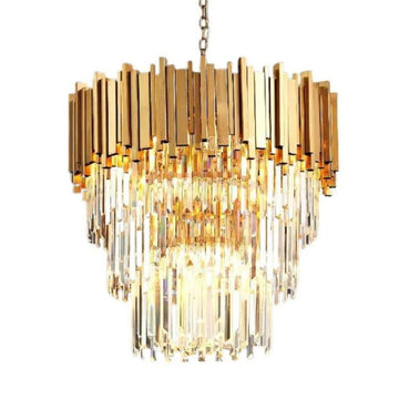 Fanci Bobon Antoine Crystal Round Chandelier