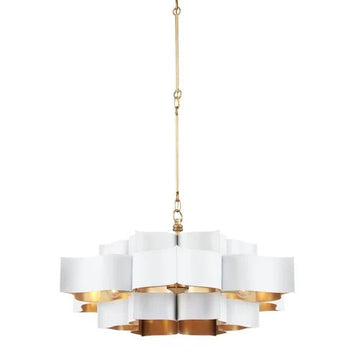 Classical Lotus 1-Light  Chandelier