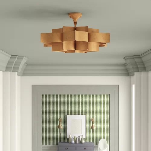 Classical Lotus 1-Light  Chandelier