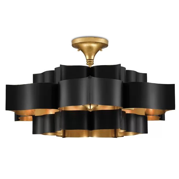 Classical Lotus 6 Lights  Chandelier