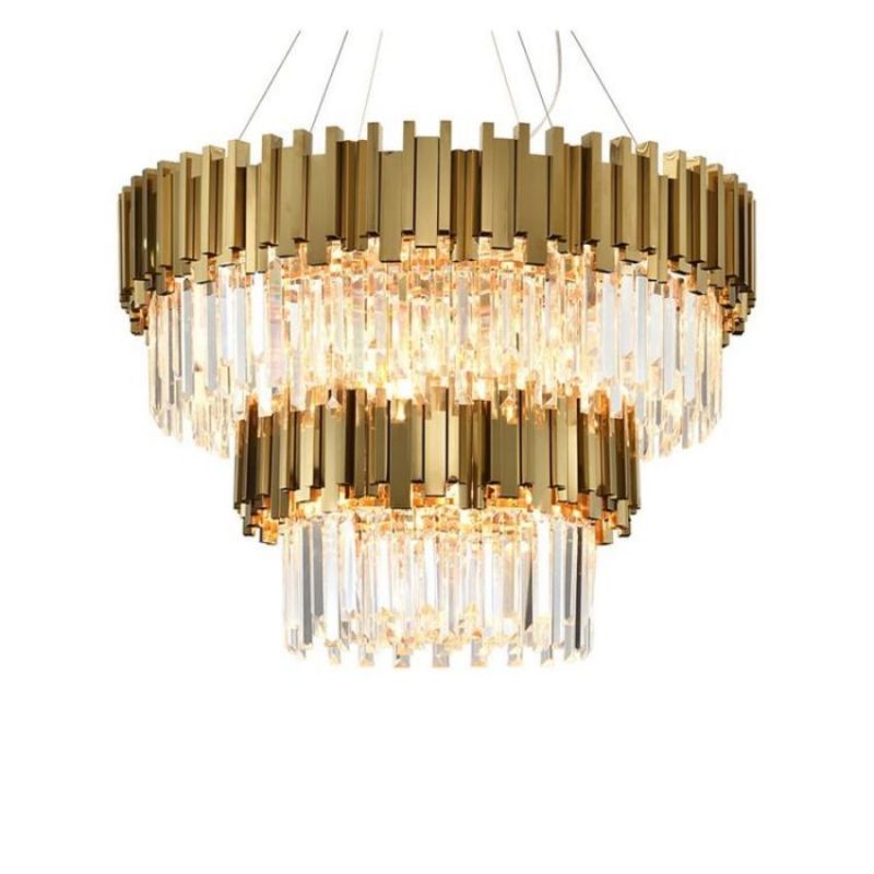 Bourbons Antoine Crystal Round Chandelier