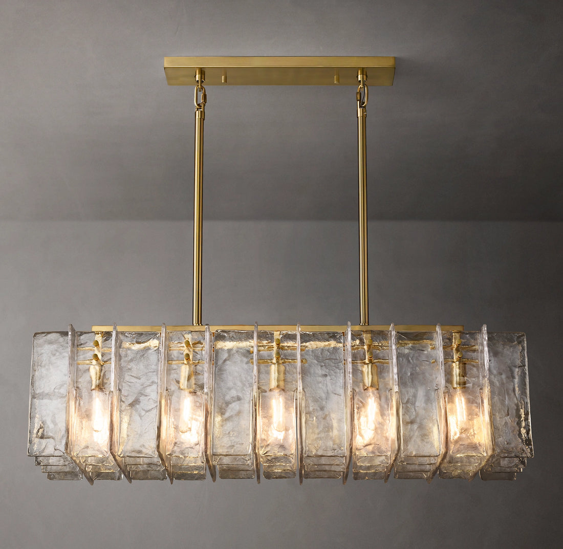 Ethcra Rectangular Chandelier 49″