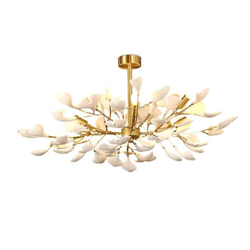 Gingko Ceramic Luxury Chandelier Style A