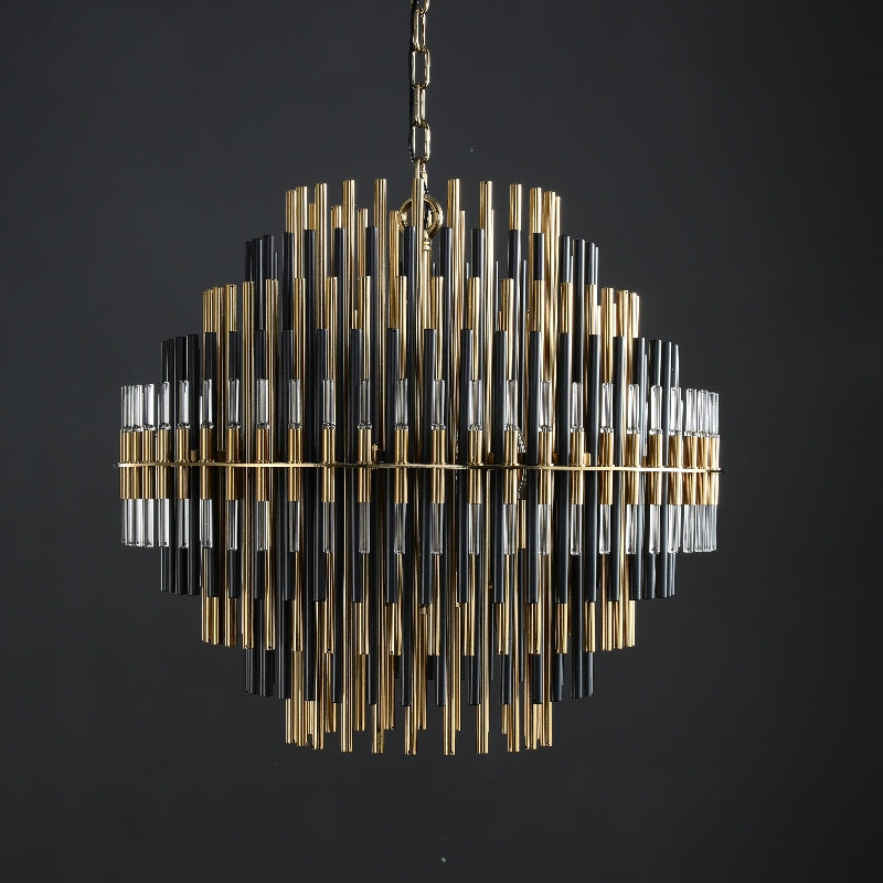 Emile Modern Living Room Metal Chandelier