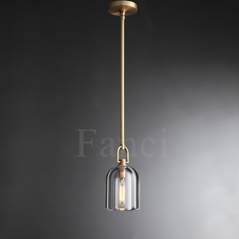 Henry Cloche Pendant 5"/8"/10", Modern Decor Kitchen Island Pendants Lamp