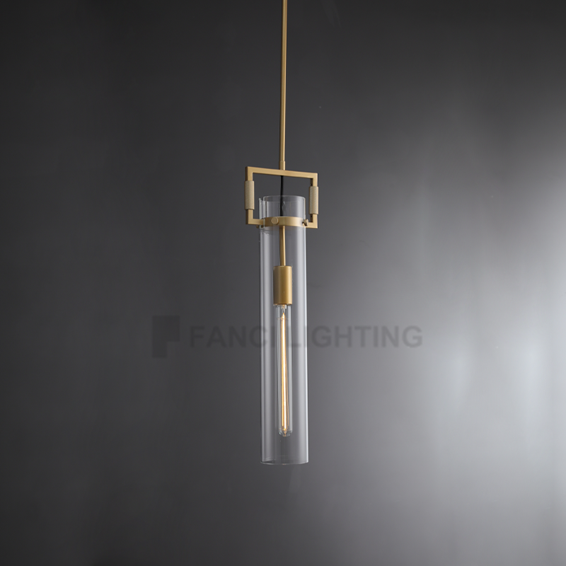 Machinist Modern Glass Pendant Lamp
