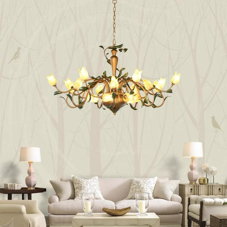 chandelier,chandeliers,vintage,pendant,dining room,living room,iron,rose