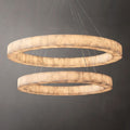 Riveage 2-tier Round Calcite Chandelier 60