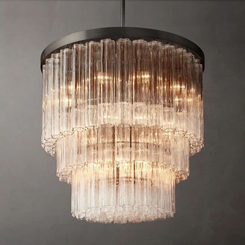 Sunniva 3-Tier Round Chandelier 36¡±