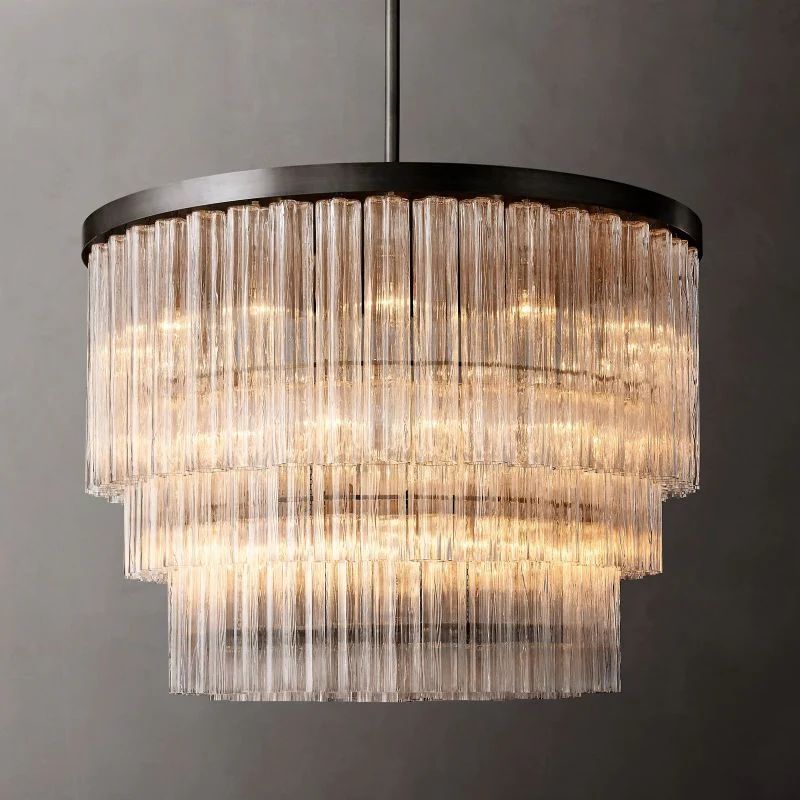 Sunniva 3-Tier Round Chandelier 48¡±