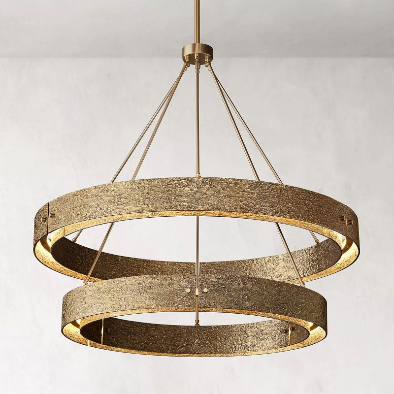 Vouvary 2-Tier Round Chandelier 60"