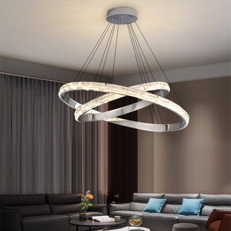 Arge Crystal Ring Chandelier